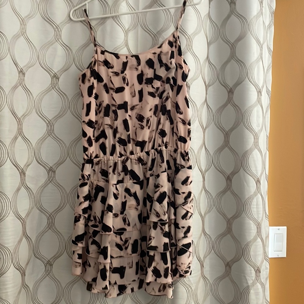 Spaghetti strap, light pink summer dress!